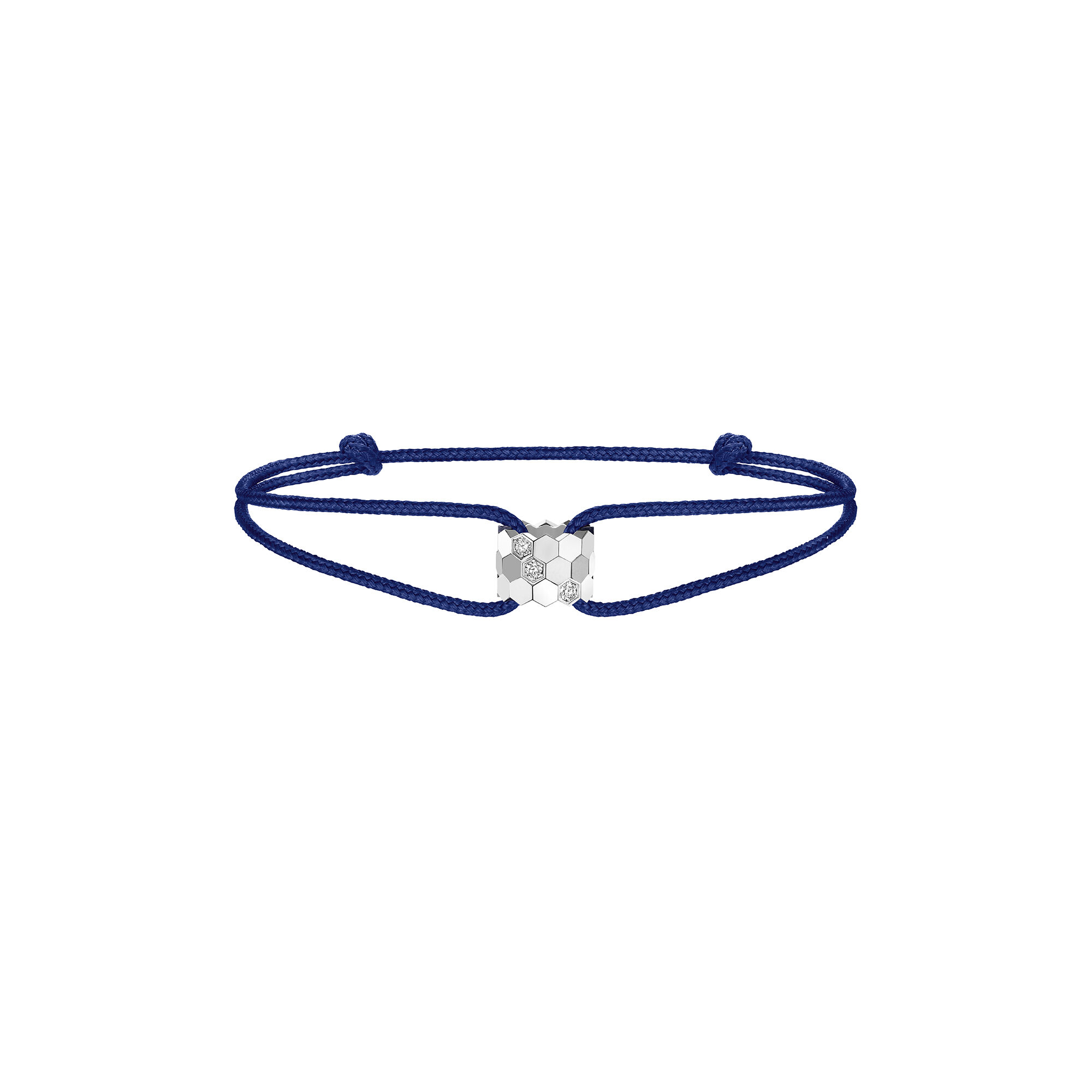 Bee de Chaumet White Gold and Diamond Cord Bracelet | Maison Birks